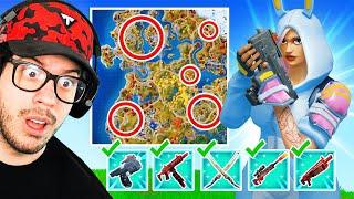 Finding ALL *EXOTICS* in ONE GAME! (Forntite)