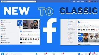 How to change back to classic Facebook