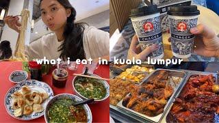 [travel vlog] what i eat in 3 days in kuala lumpur, malaysia 