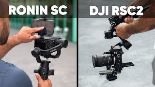 DJI RSC 2 обзор и сравнение с Ronin SC