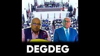 DEGDEG: "Golihii Wakiilada Waxaa inoo Dhex Fadhiya Xildhibaan Qof Dilay iyo Mid Mar Waashay" ..