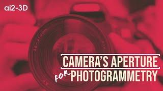 How to adjust your camera's aperture for photogrammetry | 3D Forensics | Forensic Photography