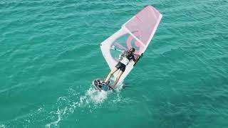 Windsurfing Gecko Training Sessions at 12 years