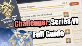 Challenger: Series VI Full Guide (40 primogems) - Daisy, Daisy Achievement Genshin 3.1