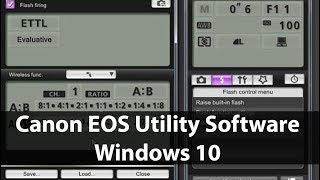 Canon EOS Utility Software Windows 10 Free Download without CD