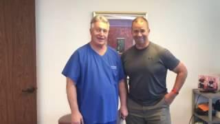 Tucson Arizona Man Adjusted By Houston Chiropractor Dr Gregory Johnson