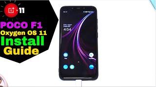 How To Install Oneplus 8 Oxygen Os 11 On Poco F1 | Easiest Step By Step Guide | Smooth AF