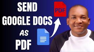 How to Send Google Docs As PDF to Someone (Gmail and WhatsApp)