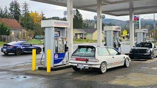 Spirited Saturday Morning Drives | EF Hatch | Porsche 911 | GR86