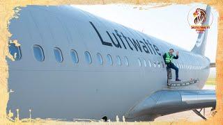 360° Ansicht des Airbus A310 des Serengeti-Parks