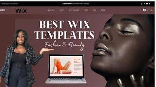 How To Build A Luxury Brand Online | Best Wix Templates For Fashion & Beauty E-commerce Brands