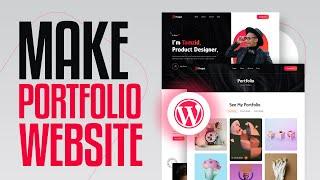 How To Make A Portfolio Website Using WordPress (2025) Tutorial For Beginners