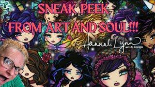 SNEAK PEEK!!!  Art and Soul Diamond Painting  || Hannah Lynn