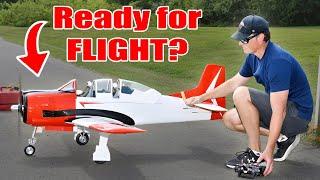 Radial Engine POWER! Giant RC T-28 Trojan Engine Install & Test