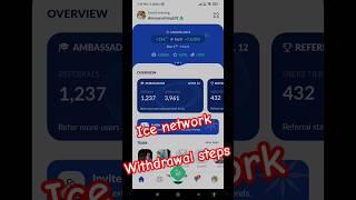 ice mining app new update | ice coin mining | #icenetwork