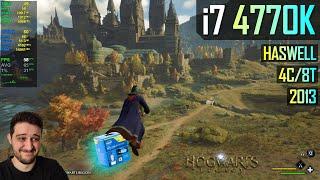 Intel Core i7 4770K (2013) vs Hogwarts Legacy...