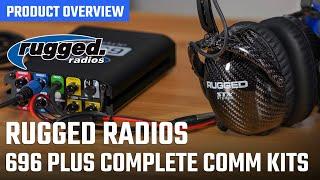 Rugged Radios 696 Plus Complete Communication Kit | UTV Source Product Overview