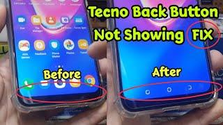 TECNO Mobile Back Button Not Showing FIX
