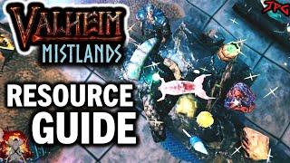 VALHEIM MISTLANDS Tips: New Resource/Ingredients And How To Get Them - Sap, Eitr, Wisps, Eggs + More