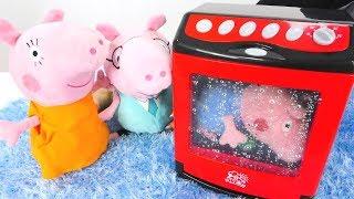 Peppa Wutz Spielzeug Video auf Deutsch. Eine Überraschung für Mama Wutz