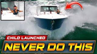 HAULOVER FAIL !! THINGS YOU SHOULD NEVER DO IN HUGE WAVES! | WAVY BOATS