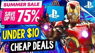 13 AWESOME PSN Game Deals UNDER $10! PSN Summer Sale 2023 Great CHEAP PlayStation Games