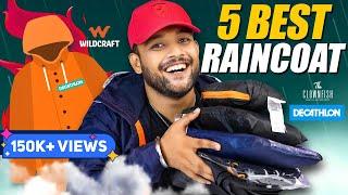 5 Best Raincoats/Rain Jackets For Men  Decathlon, Wildcraft, The Clownfish | ONE CHANCE