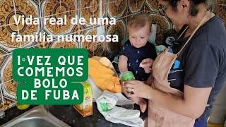 Consulta de 10 Meses do Joaquim e Minha Primeira Receita de Bolo de Fubá