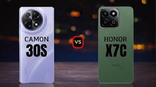 Tecno Camon 30s vs Honor X7c