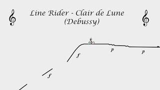 Line Rider #2 - Clair de Lune (Claude Debussy)