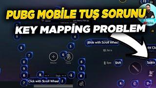 PUBG MOBILE KEY MAPPİNG PROBLEM || PUBG MOBİLE TUŞ SORUNU || YERE YATMA, ZIPLAMA VE OTURMA