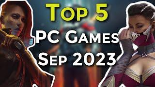 The 5 BEST New Single Player PC Games - September 2023