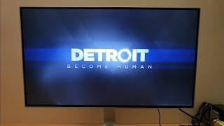 Detroit Become Human on PS4 Slim (1080P Monitor)