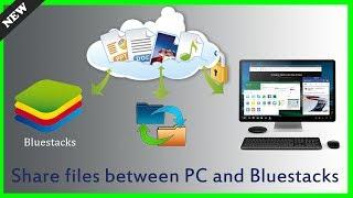 How to share files between PC and Bluestacks