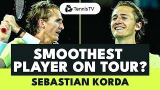 23 Impossibly Smooth Sebastian Korda Tennis Plays 
