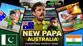 Abse hamare pawpa hain Australia  | Champions Trophy Meme Song • #Cricket #ChampionsTrophy2025