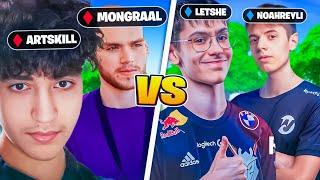 Mongraal X Artskill VS Noahreyli...  (ft. LeTsHe & Juu)