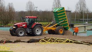 Neuer Kies im Badepark Bentheim!