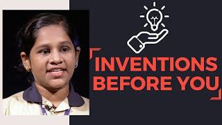 Inventions Before You | Speech by Ida Serah Joseph | Aura Global School Kodungallur