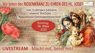 5 Jahre Live-Rosenkranz  -   Herzliche Einladung zum Jubiläumsrosenkranz