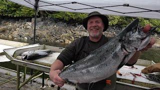 YouTube Fans go Chinook / Spring Fishing at the Work Channel. Prince Rupert.