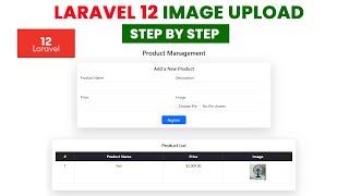 Laravel 12 image upload step by step