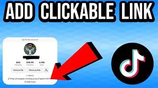 How To Add A Clickable Link To Tiktok Bio