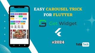 Carousel in Flutter | Flutter UI Design | Easy way to design #CAROUSEL #2024