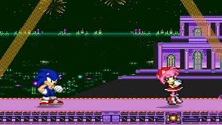 ADD004 MUGEN: Sonic (Me) Vs Amy Rose (Valgallah, AI patched)