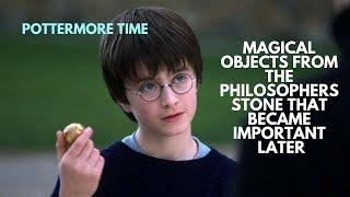 Magical objects from the Philosophers stone that became important later