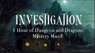 1 Hour of Dungeon and Dragons Mystery Music | Investigation | DnD Ambient Suspense Themes