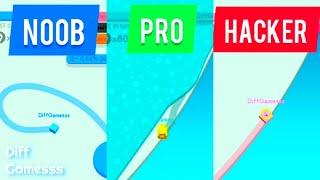 NOOB vs PRO vs HACKER - Paper.io 2 / GamePlay Android & IOS