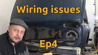 Rebuilding Lada Niva 4x4 Ep4 - Wiring issues - Project Car Restoration