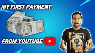 My first payment from Youtube  ll Tech Moralizer